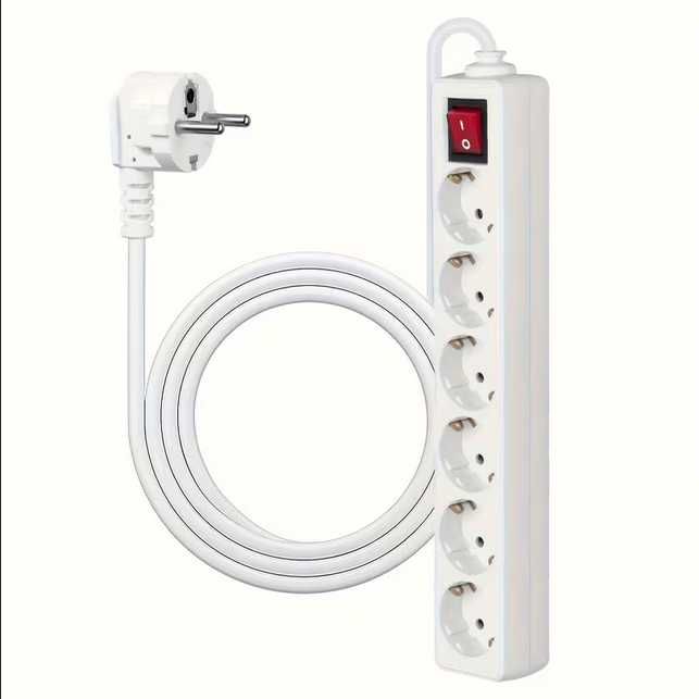 6-Outlet Power Socket446940141186590720