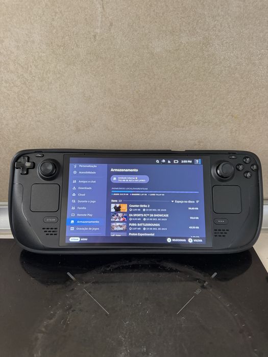 Steam deck como novo
