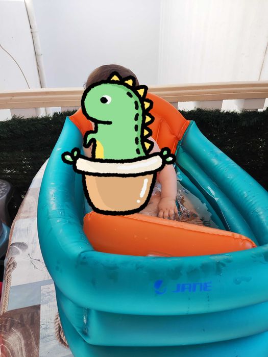 Banheira insuflável de viagem JANÉ