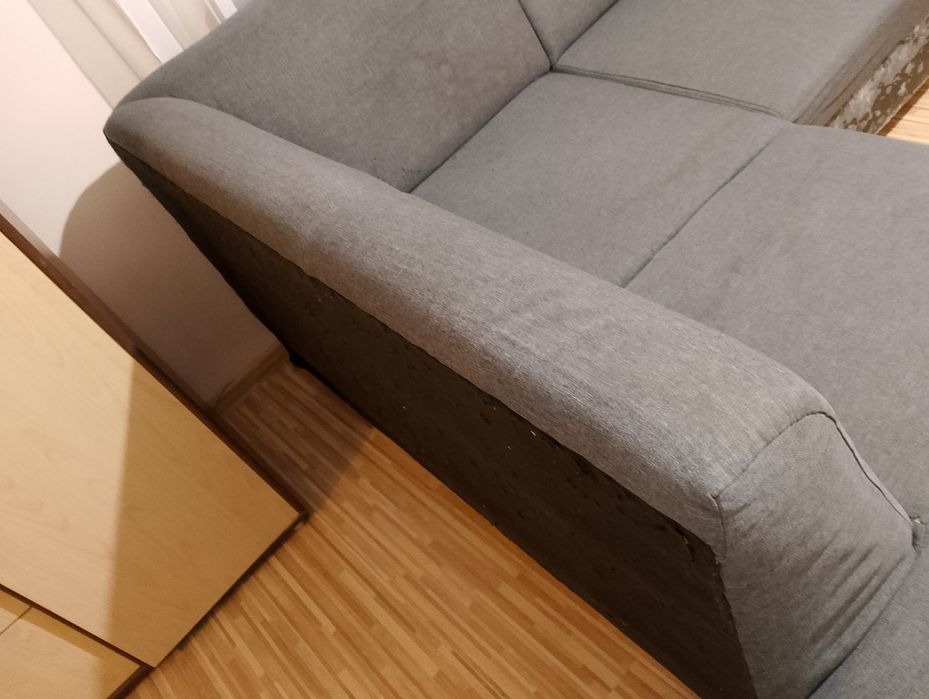 Sofa narożna z funkcją spania