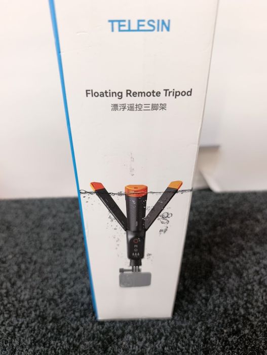 Pływający statyw TELESIN z pilotem Bluetooth (Floating Remote Tripod) / Grip do GoPro / kamer