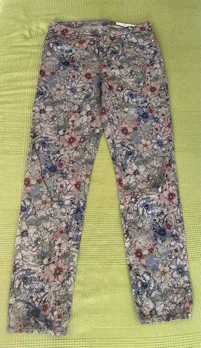 Spodnie damskie kolorowe typu jeans esmara