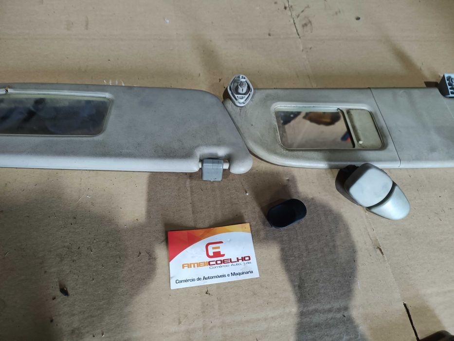 REF238 2 palas de sol plasticos opel corsa B