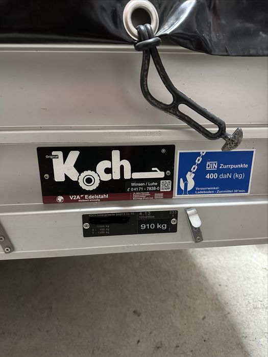 Reboque 1300kg Koch