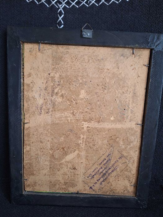 Reprodukcja obrazu z 1901  roku w ramce