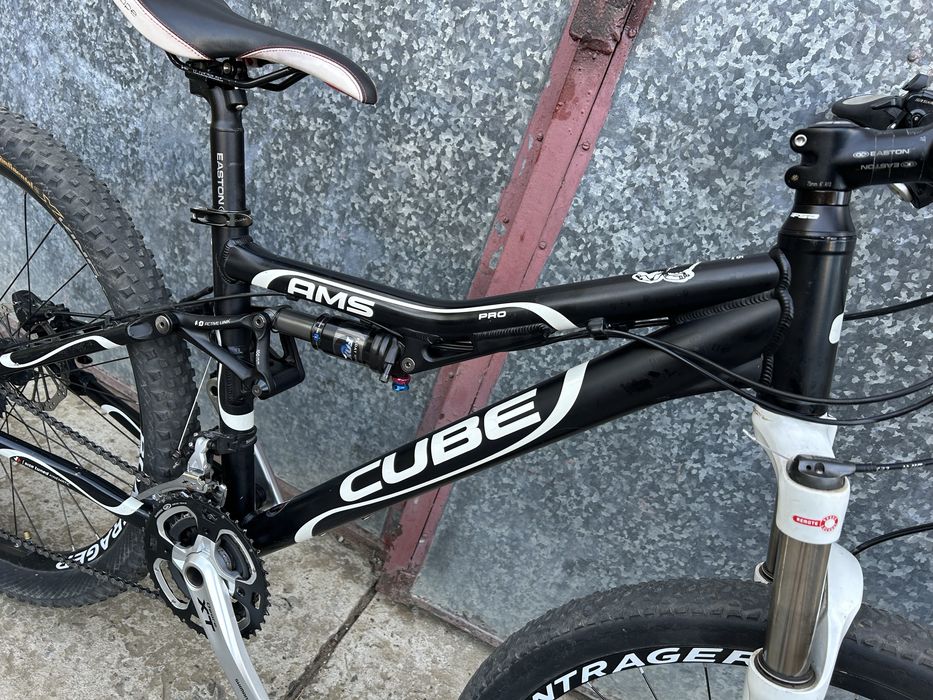 Двухпідвіс CUBE ams 100. Колеса 26. Рама маленька. Підлітковий або на маленький зріст. 145-170+-