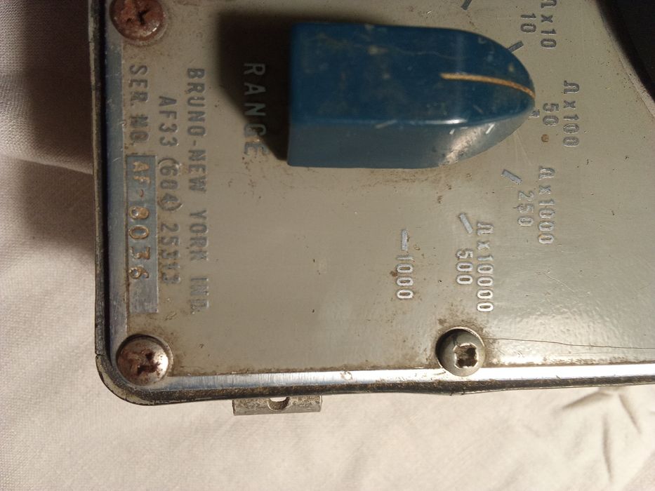 Miernik omomierz USA stary