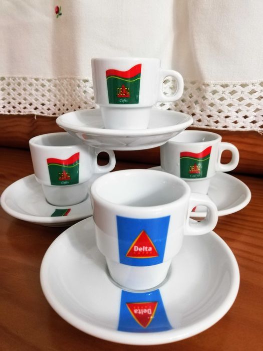 Várias Chávenas com Pires para Coleção da DELTA, CADA 5€