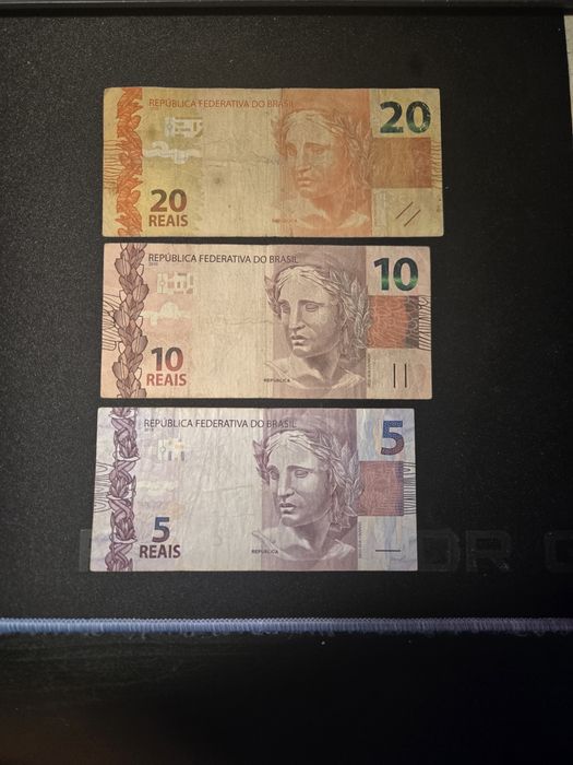 5, 10 e 20 reais de 2010