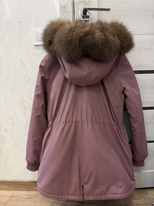 Парка із натуральним хутром фінського песця.