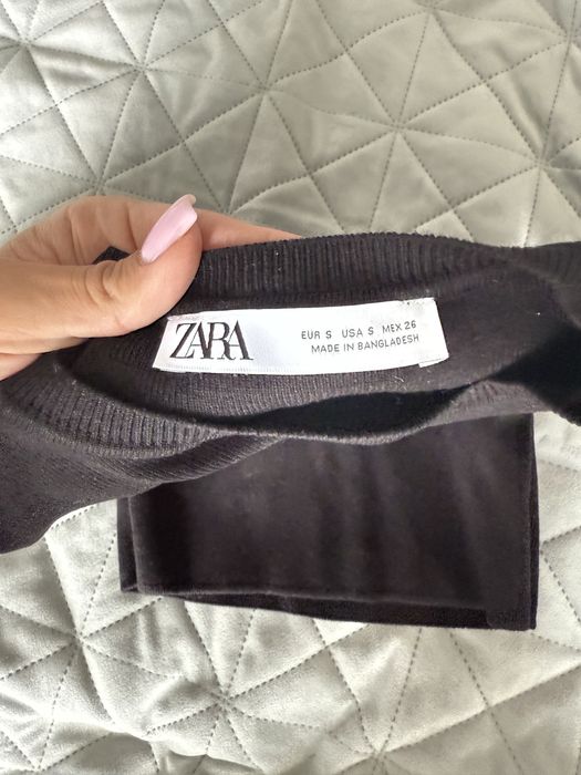 Кофта zara зара чорна с