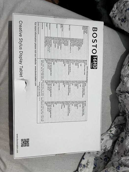 Tablet graficzny BOSTO 16 HD series