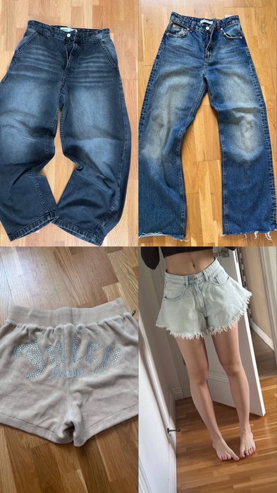 Шорти і джинси bershka zara hm