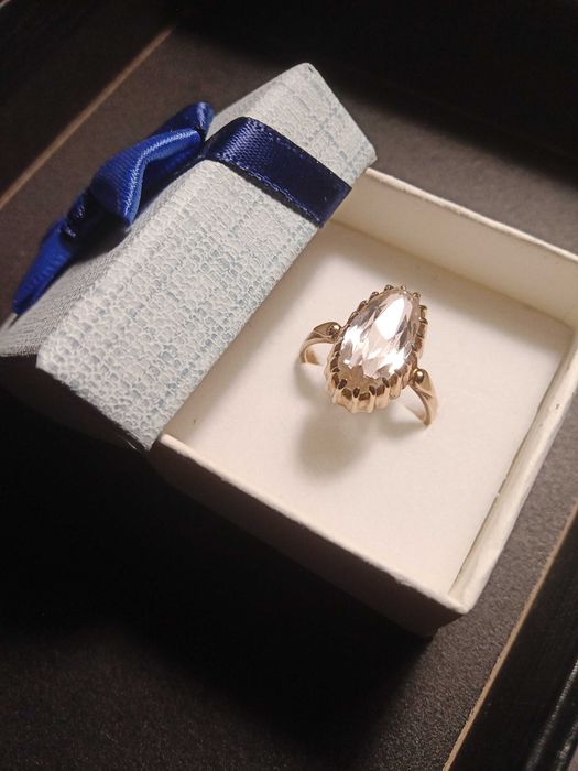 Подарунок Знижка Перстень каблучка кільце Золото вінтаж класика стиль