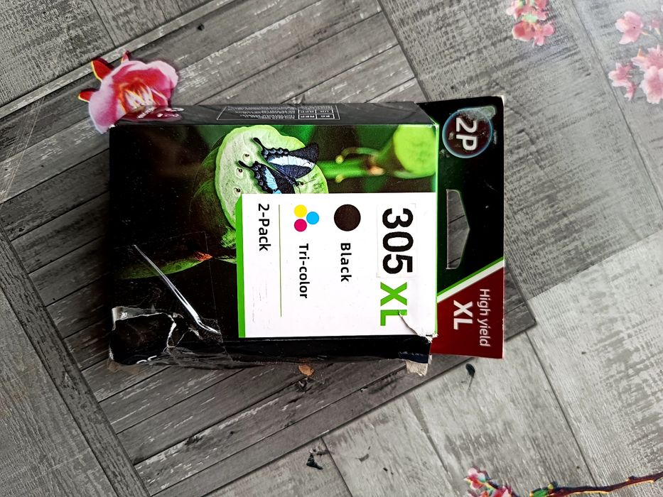 Nowe tusze tusz do HP 305 XL czarny + kolor