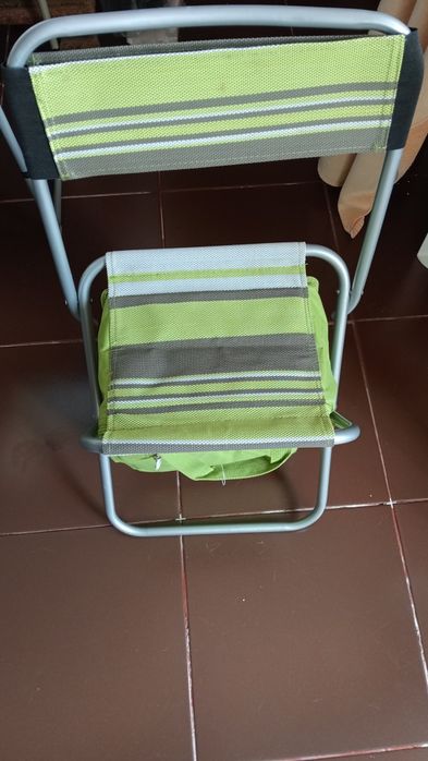 Cadeira e saco térmico