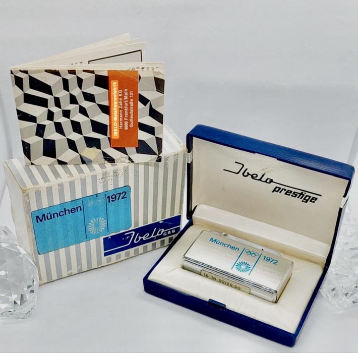 Limitowana zapalniczka Ibelo München 1972 – Olimpiada – full set