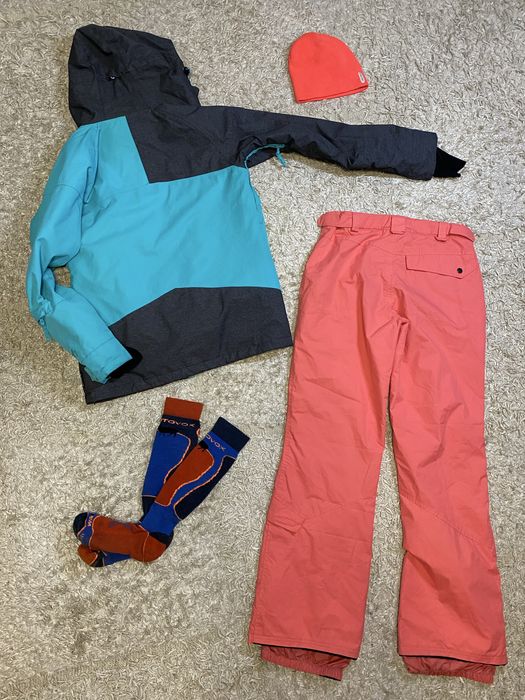 Лижний костюм/яскравий костюм для сноуборду розмір S-M