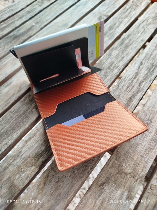 Porta cartões anti-RFID