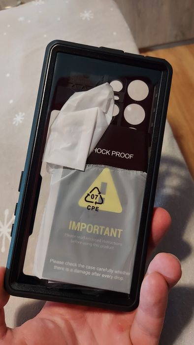 Etui pancerne Samsung s24 ultra zamykane etui