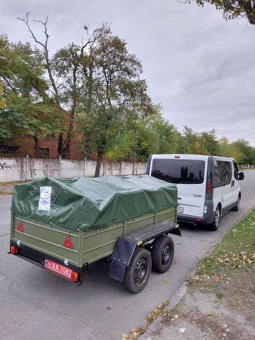 Прицеп легковой  Самый Большой размер одноосных прицепов 3.0*1.6*0.45м