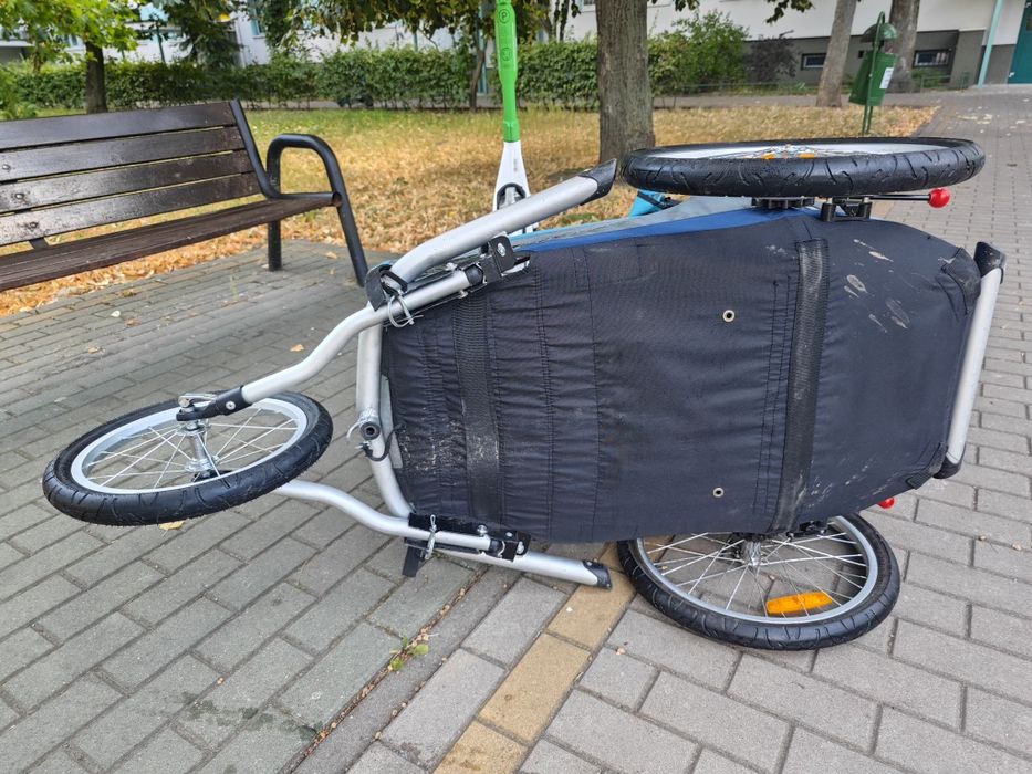 Przyczepka rowerowa 3w1 Croozer kid for1