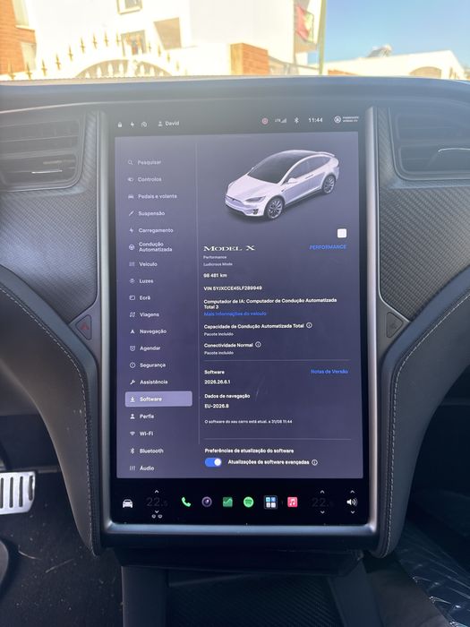 Tesla mode x  ludicrous 815