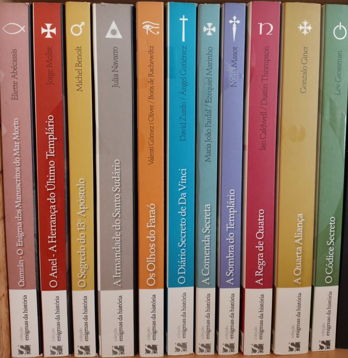 Livros da coleção Enigmas da História