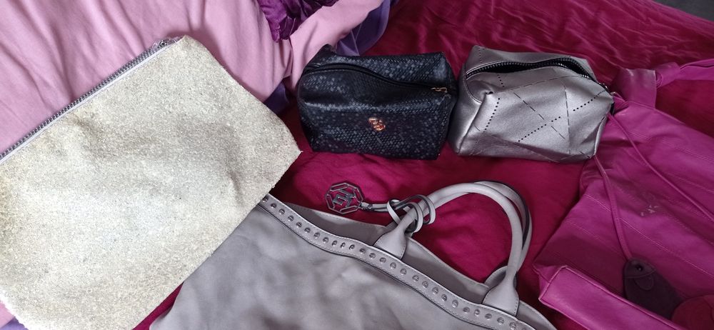 Torebka kosmetyczka plecak