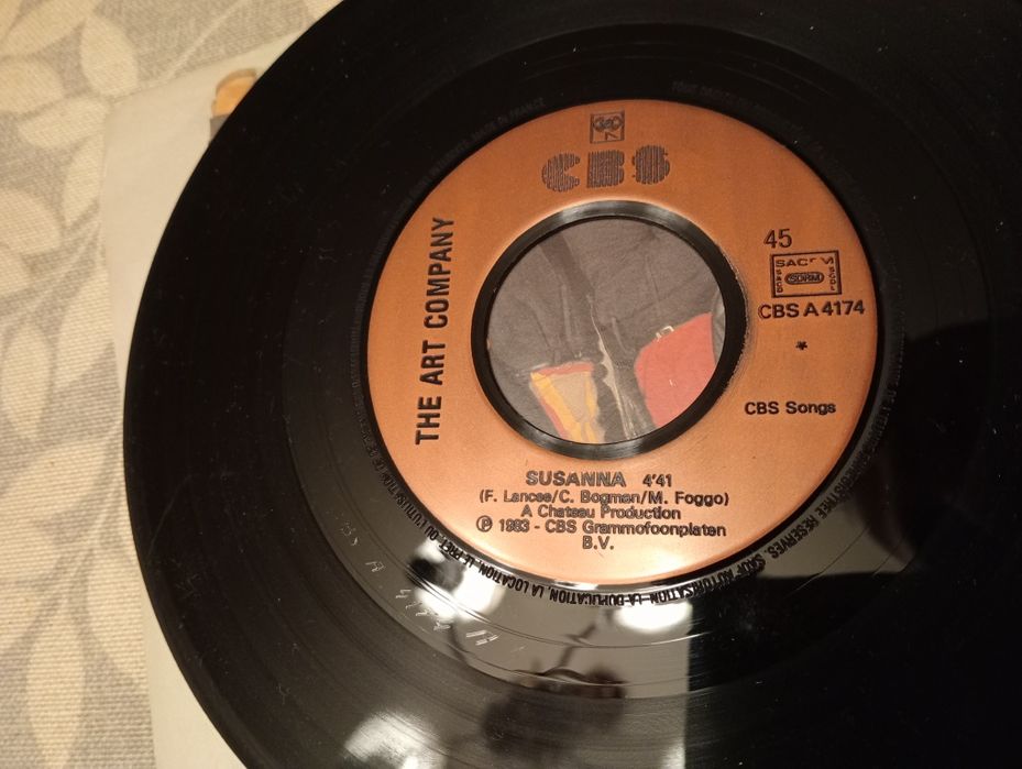 Vinil 7 'pol de The art company c/ Susanna & The 17th floor