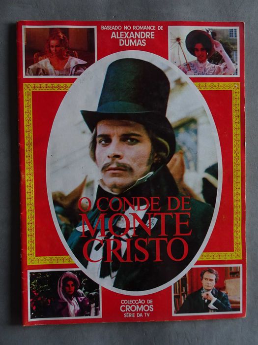 Caderneta de cromos O Conde de Monte Cristo (faltam 45 cromos)