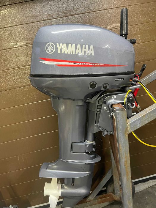 мотор лодочний двигун до човна yamaha 15 електростартер 2т