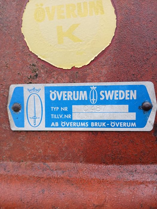 Pług czteroskibowy overum C487 hydrauliczny