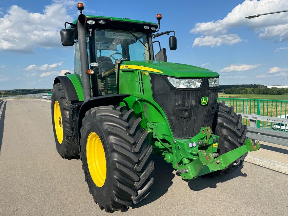 John Deere 7250 R Super Stan 5124 mth, 4x4 Traktor