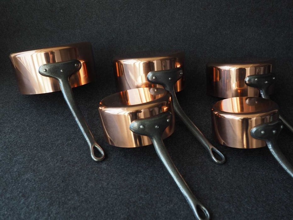 Кастрюля - ковш медная