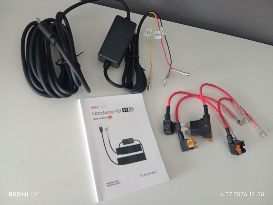Zestaw zasilający Vantrue Hardwire Kit VP03