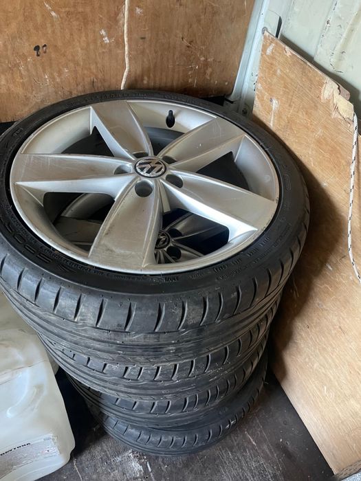 Jantes 17 para VW Polo com Pneu Novos Dunlop