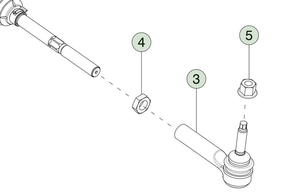 Tesla - Peças de Suspensão Frente Model S 85D 2015 Esquerda ou Direita