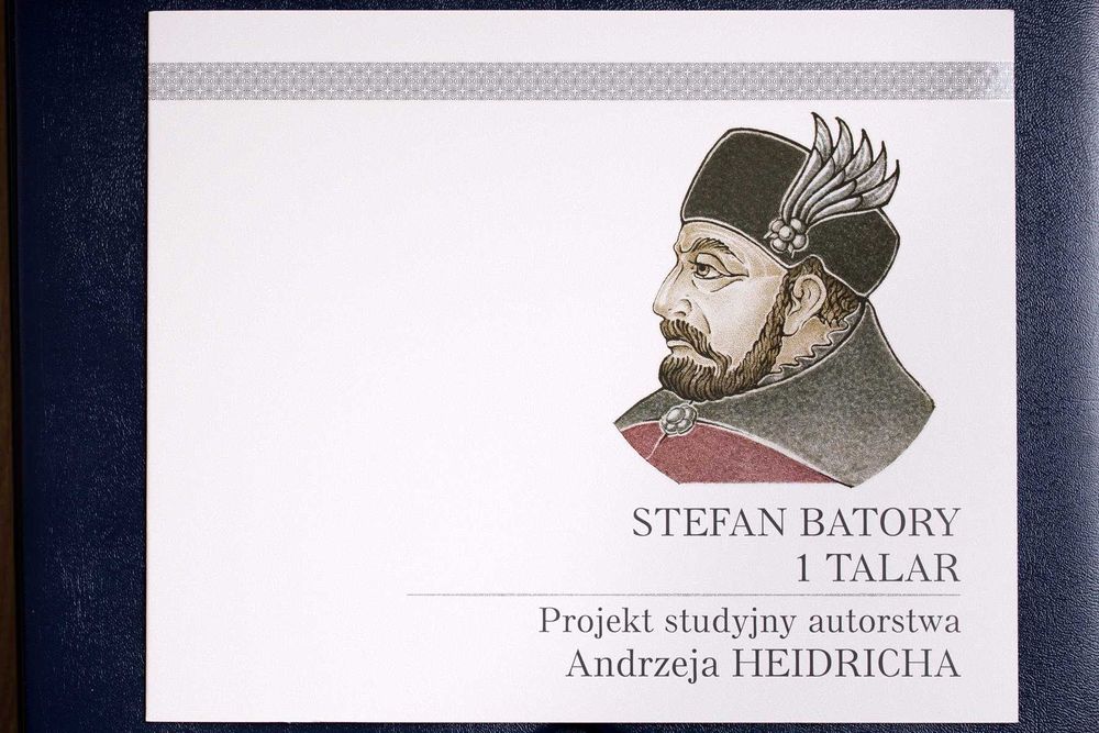 Sprzedam 1 Talar - Stefan Batory - Projekt studyjny banknotu z 2023 r