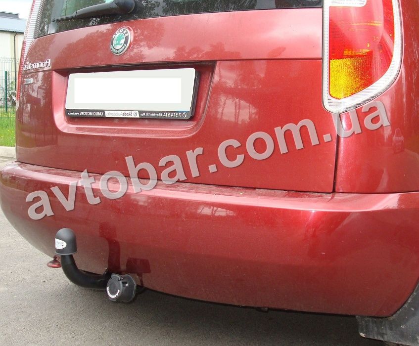 Фаркоп Шкода Румстер\ Суперб\ Йети. Skoda Roomster \ Yeti \ Superb