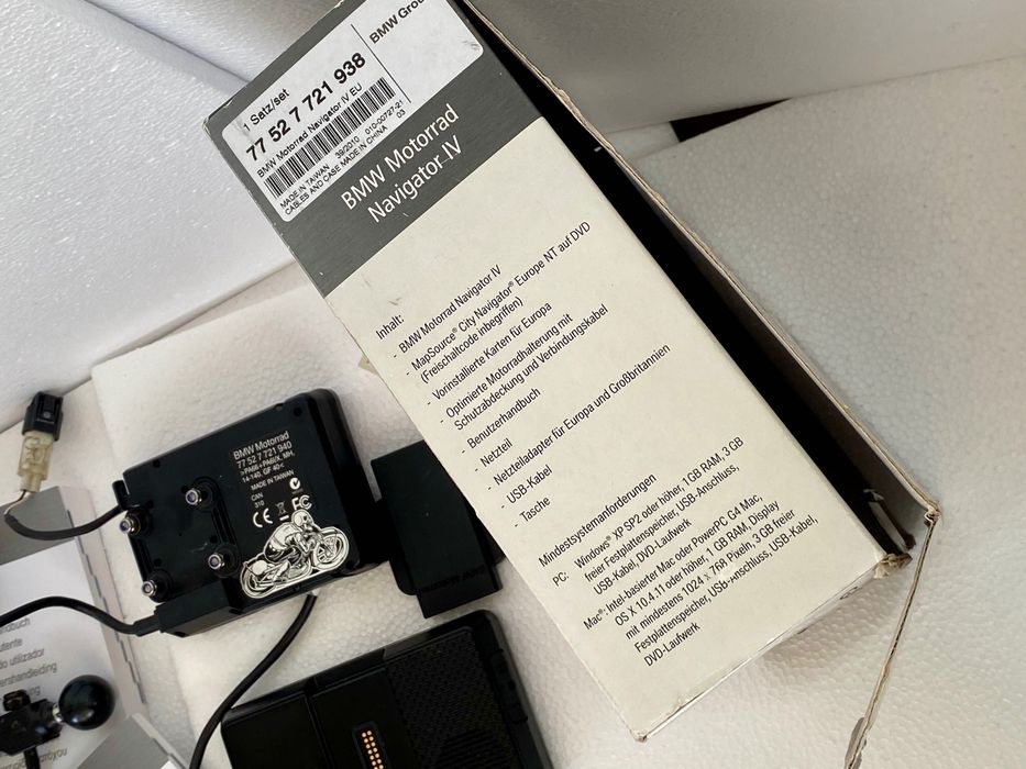 GPS Motorrad Navigator BMW