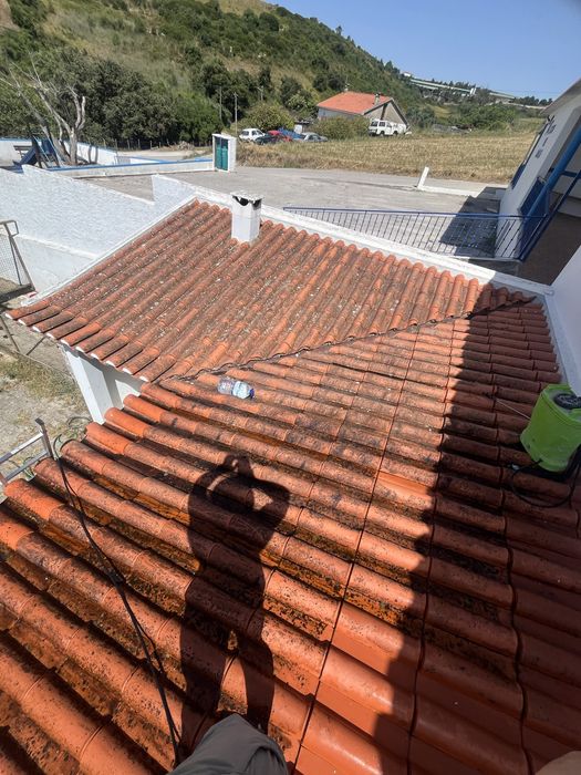 Limpeza de telhados