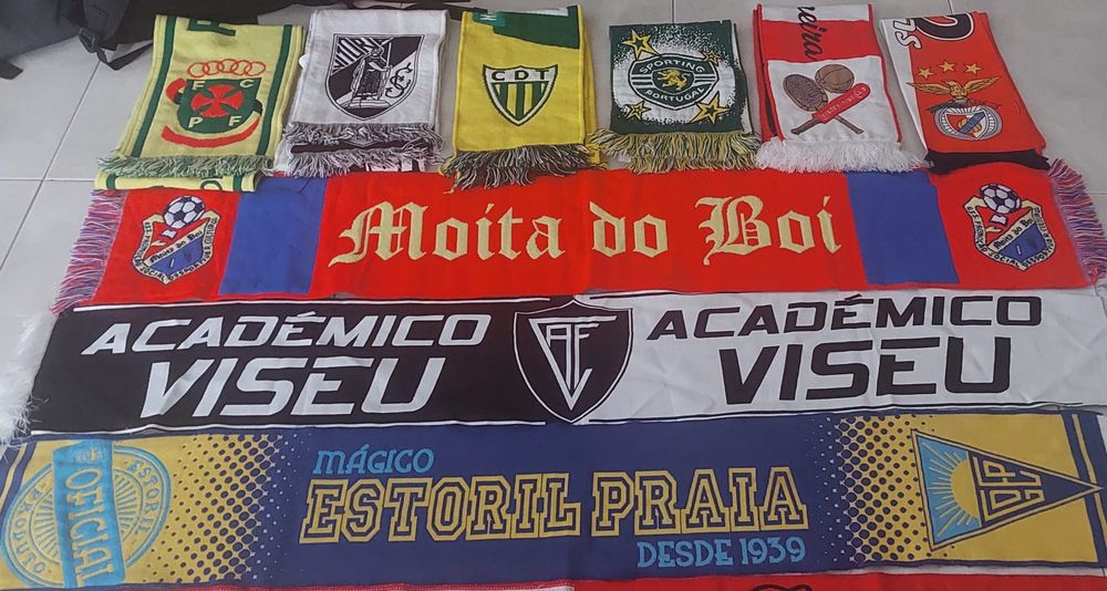 20 cachecois de futebol