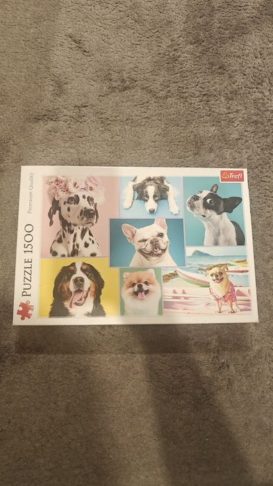 Trefl Puzzle 1500el. Słodkie pieski 26186
