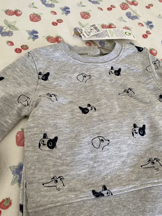 Conjunto 12 meses cinza