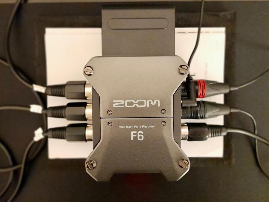 Pack ZOOM F6#gravador digital multitrack[32 BitFloat]+alimentação+saco