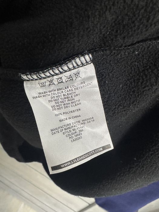 Кофта  Фліс Lyle&Scott XL  розмір!