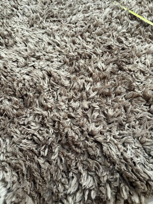 Tapete felpudo cor camel 2.90x1.90