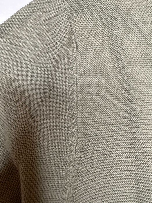 Camisola de manga comprida em algodão verde guerra