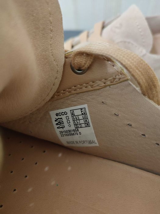 Кросівки кеди туфлі ECCO STREET TRAY оригінал шкіра замш розмір 40